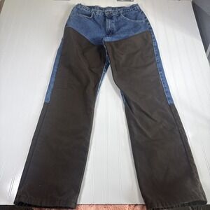 Pro Gear By Wrangler Brush Guard Field Pants Blue Jeans 34x34 Work Hunting